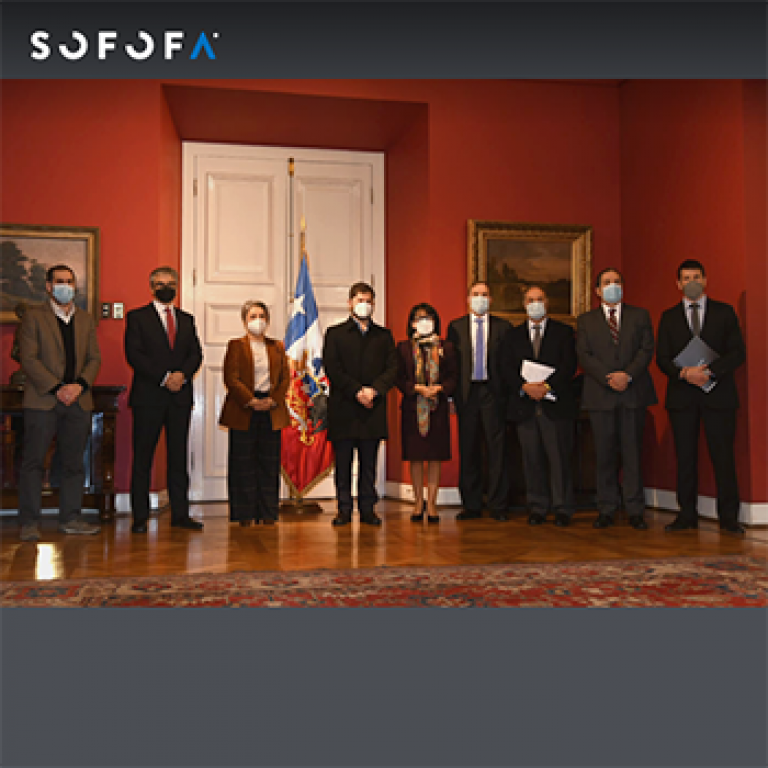 Mesa directiva de SOFOFA se reúne con el Presidente Gabriel Boric