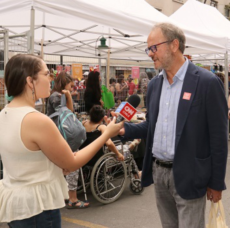 Gran Feria #ElijoPyme se realiza con éxito en Barrio Lastarria