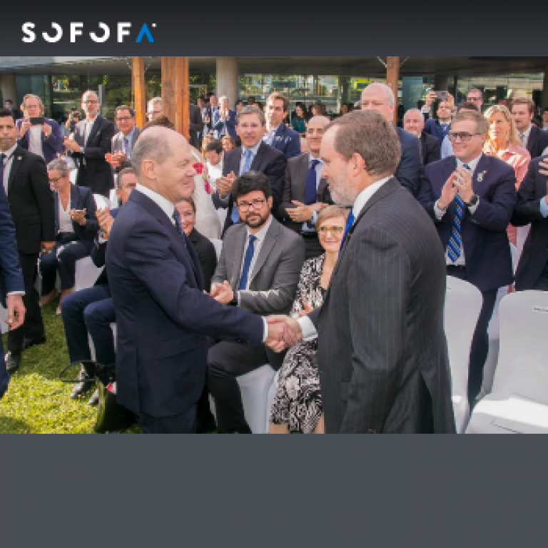 Consejo Empresarial Chile-Alemania de SOFOFA y AHK Chile se reúnen con el canciller Olaf Scholz