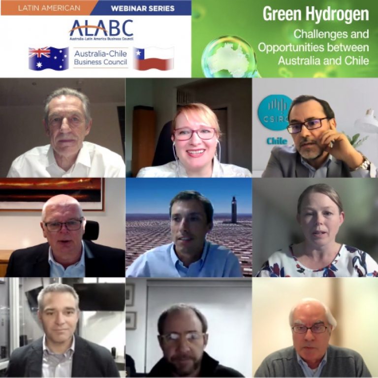 Consejo Empresarial Chile-Australia realiza encuentro para fortalecer la colaboración en proyectos de hidrógeno verde entre ambos países