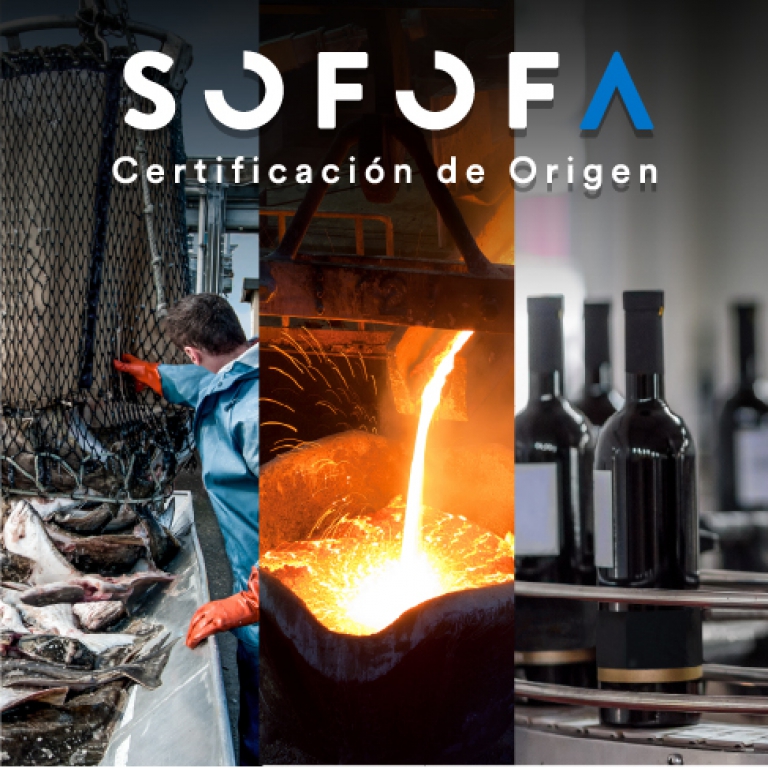 SOFOFA se adjudica Licitación Pública para certificar origen a productos sector pesquero, derivados del cobre y vino con destino a Bolivia, Cuba, Ecuador, MERCOSUR, Perú y Venezuela