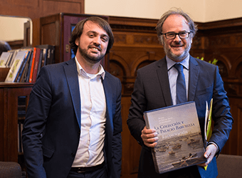 Alcalde de Valparaíso, Jorge Sharp se reúne con Bernardo Larraín, presidente de SOFOFA