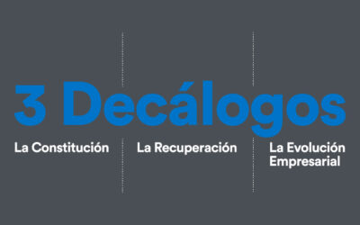 Los invitamos a ver los 3 Decálogos que nuestro gremio ha desarrollado en materia Constitucional, de Recuperación Económica y de Evolución Empresarial.