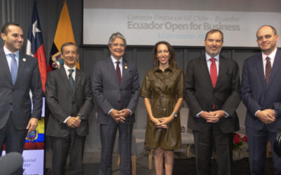 Richard von Appen en encuentro con presidente de Ecuador: “Hay que continuar incentivando la apertura comercial para una mayor integración comercial entre ambos países”