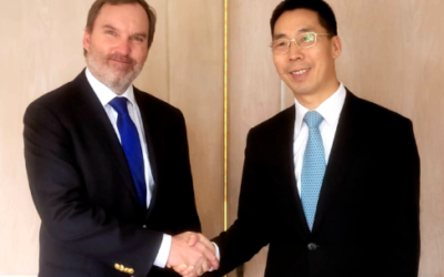 SOFOFA se reúne con el Embajador de China en Chile Niu Qingbao