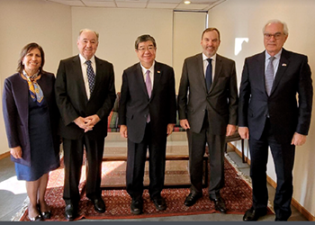 SOFOFA se reúne con el Embajador de Japón en Chile Shibuya Kazuhisa