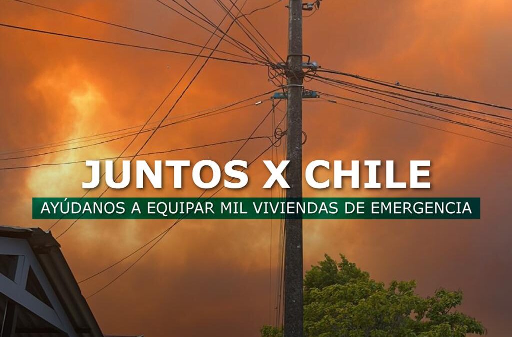 Campaña “Juntos X Chile” del Hogar de Cristo en conjunto con CPC, busca reunir mil millones para mil hogares afectados por los incendios forestales