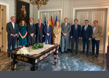 Consejo Empresarial Chile – España de SOFOFA se reúne con el embajador español, Rafael Garranzo