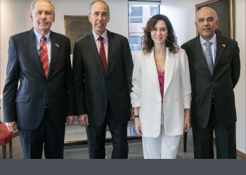 Isabel Díaz Ayuso, presidenta de la Comunidad de Madrid, visitó SOFOFA