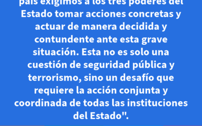 Traspasamos el límite: Llegó el momento de actuar en serio por Chile