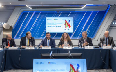 SOFOFA y CEOE refuerzan agenda empresarial Chile–España de cara a la Cumbre Iberoamericana